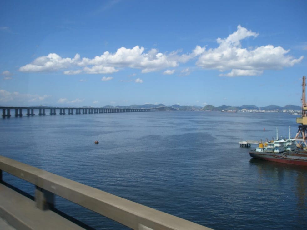 President Costa e Silva Bridge over Guanabara Bay, Rio de Janeiro