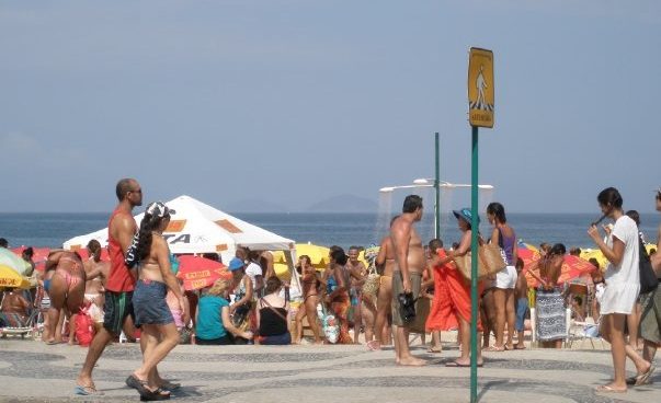 Beach bums, Ipanema Beach, Rio de Janeiro, Brazil