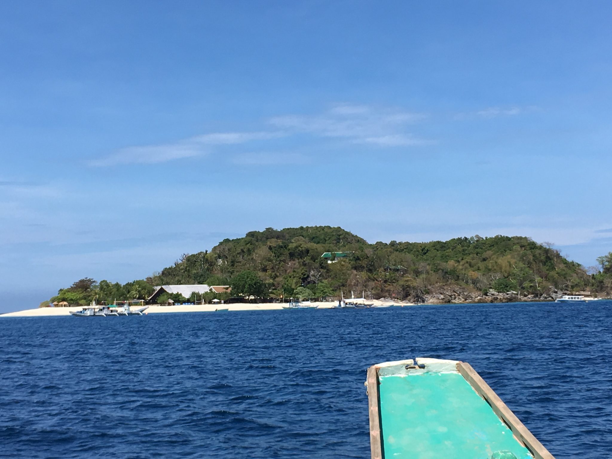 Dimakya Island from the boat