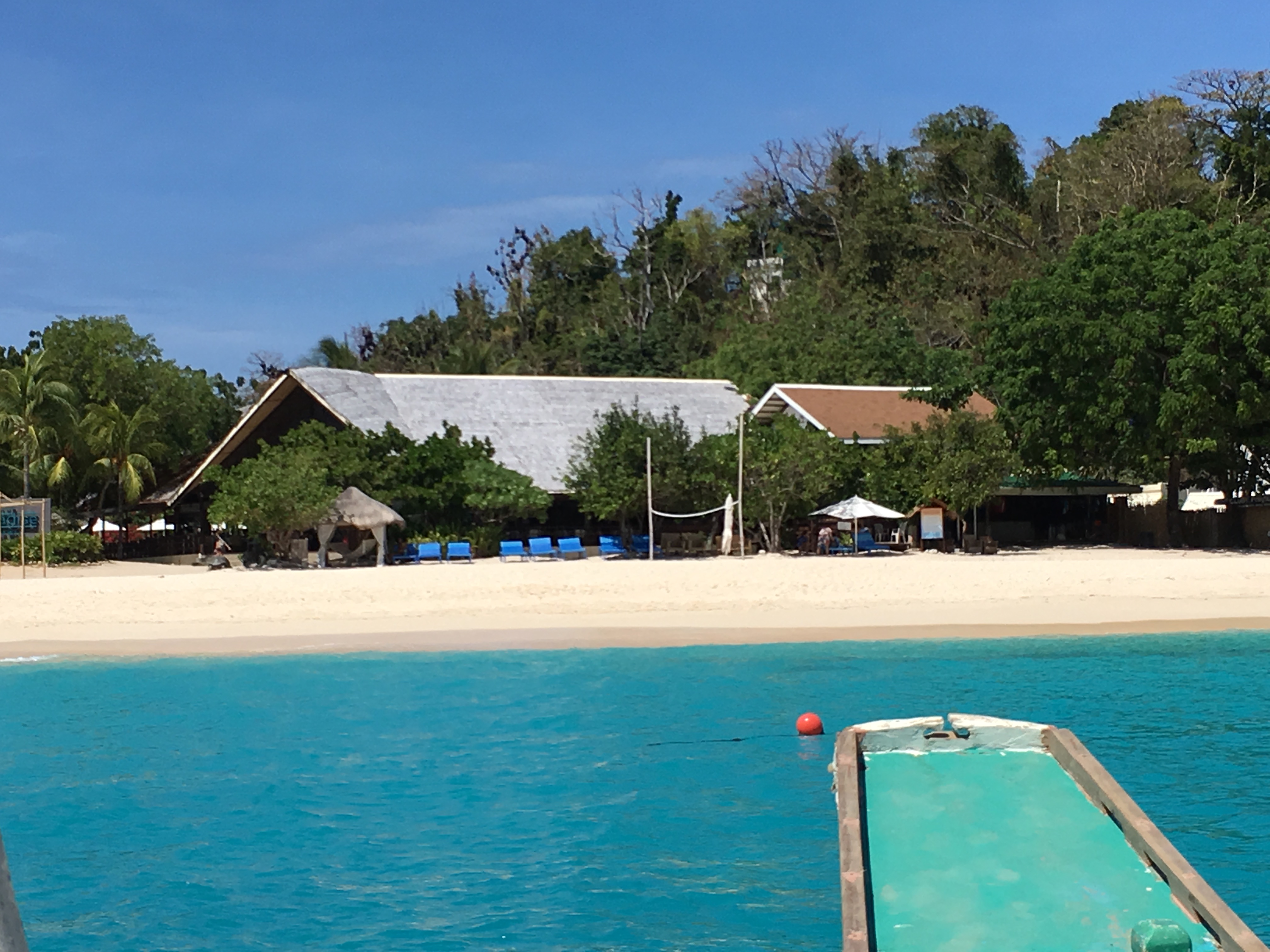 Club Paradise Palawan - From the sea