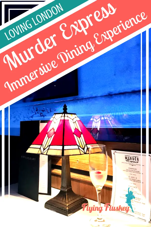 Funicular Productions’s immersive dining experience Murder Express was so much fun. An engaging murder mystery performance, a fine dining menu and a wonderful attention to detail all added up to great night out.. #murdermysterydinner #murderexpress #funicularproductions #londonfoodie #immersivedining