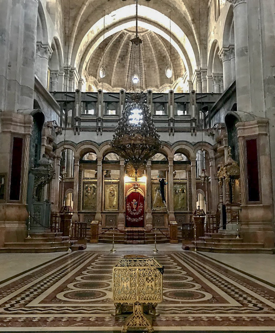 Catholicon Chapel in the Church of the Holy Sepulchre, Jerusalem