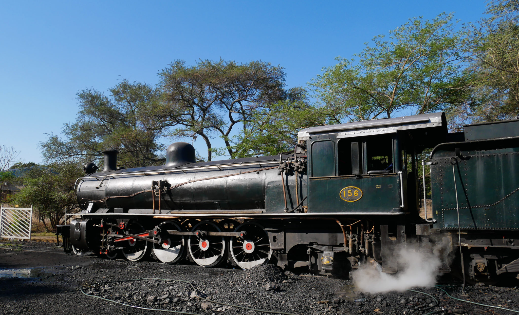 Royal Livingstone Express steam engine 156