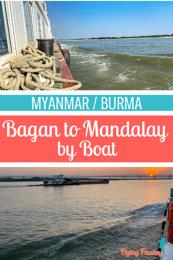 Ttravelling Bagan to Mandalay by boat is both a great way to get from one city to the other, and to see the true Myanmar from the water. #mandalday #bagan #irradwaddycruise